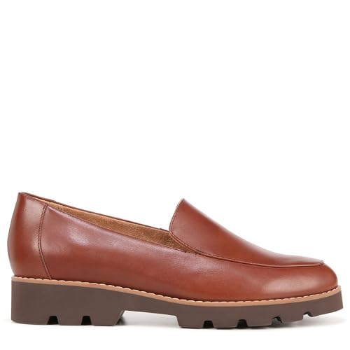 Kensley Loafer/Moc Shoes Brown Nappa Leather 8 M
