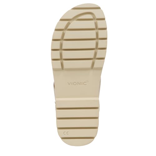Vionic Women's Alondra Lug Ankle Straps Heeled Sandal