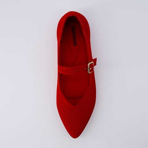 Women's Sonnet Mary Jane Knit Flat with +Memory Foam, Wide Widths Available