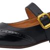 Women's Mary Jane Leather Flats Ballet Dress Shoes Square Toe Slip On Vintage Casual Style