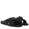 Women's Poppy Braided Vio-Motion Insole Slide Sandal- Supportive Dressy Flat Sandals That Includes an Orthotic Insole and