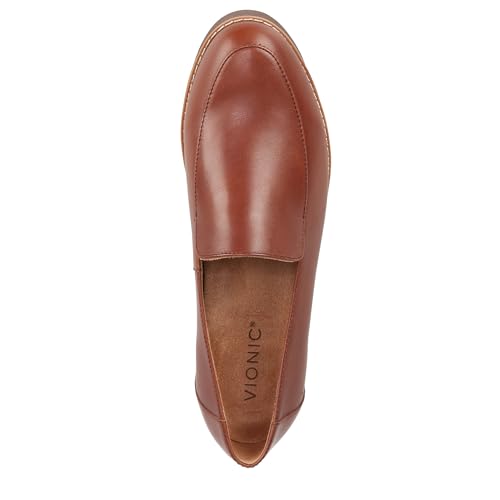 Kensley Loafer/Moc Shoes Brown Nappa Leather 8 M