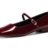 Women's Mary Jane Flats Closed Square Toe Ballet Flat Dressy Comfortable Slip on Shoes