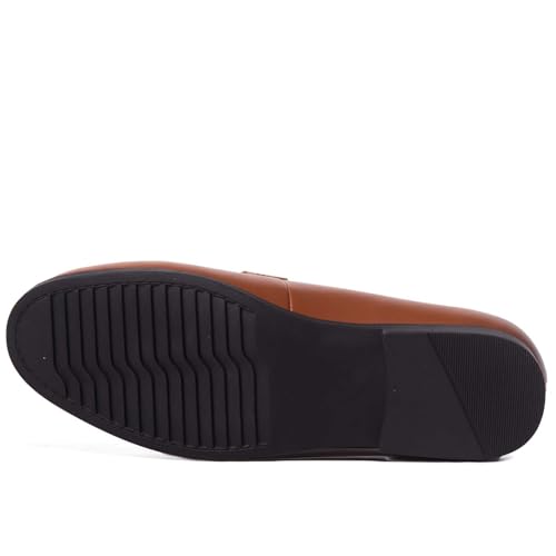 Womens Hands Free Slip On Fashion Classic Casual Comfort Buckle Loafers for Women
