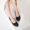 31ezc-Ku6L.jpg Womens Flats Shoes with Pomegranate Embroidery,White Flats with Bow,Comfortable Round-Toe Flats Shoes,Black Dress Shoes for