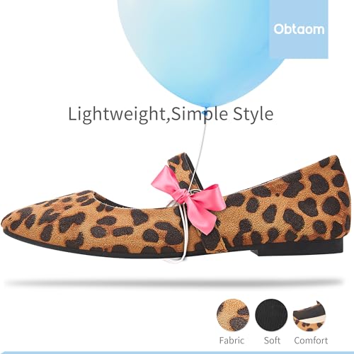 41-wyJPboIL.jpg Mary Jane Flat Shoes Round Toe Ballet Flats for Women Dressy Fabric Business Flats Comfortable Classic Strap Flats for Office