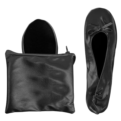 419WKWySSCL.jpg Women's Foldable Dance Shoes Ballet Flats