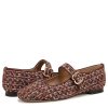 Women's Michaela Stud Mary Jane Flat