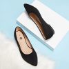 Women's Flats Classic Pointed Toe Ballet Flats Shoes for Women Business Casual Office Comfort Slip On Work Flats Shoes Versatile