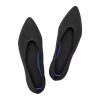 Womens Pointed Toe Flats Knit Dress Shoes Comfort Women Shoes Slip On Shoes for Woman Classic Softable Shoes Low Wedge