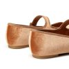 Women's Ballet Flats,Square Toe Velvet Mary Jane Shoes Women,Comfortable Dress Shoes for Women Dressy