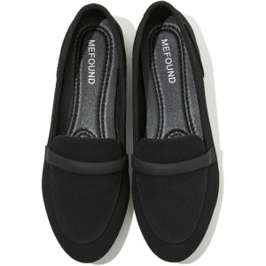Women's Flats Shoes Ballet Flats Fashion Round Toe Comfortable Flats Dressy Slip on Loafers for Women