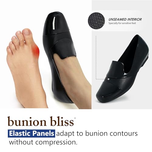 Women Orthopedic Dress Shoes Bunions Loafers Slip On Orthotic Shoes