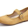 Mary Jane Shoes Women Slip on Ballet Flat Dressy Comfortable Round Toe Black Flats Shoes Ankle Strap Flats for Women