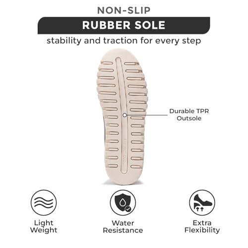 Tennis Shoes Womens Sneakers - Memory Foam Non Slip Fashion Ladies Shoes for Women Footwear - Lightweight Lace Up Comfortable