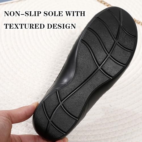 Loafers for Women Comfort Orthopedic Slip On Penny Loafers Women's Flat Shoes for Casual Walking Dress Work Business